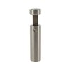 Outwater Round Standoffs, 1-1/2 in Bd L, Stainless Steel Plain, 1/2 in OD 3P1.56.00617